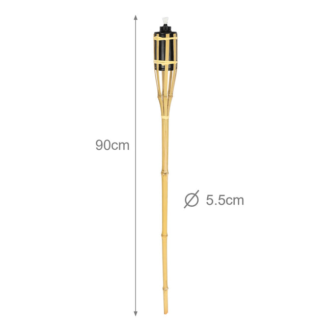 Cosmo Go 12er Set Gartenfackeln mit Docht Main Image