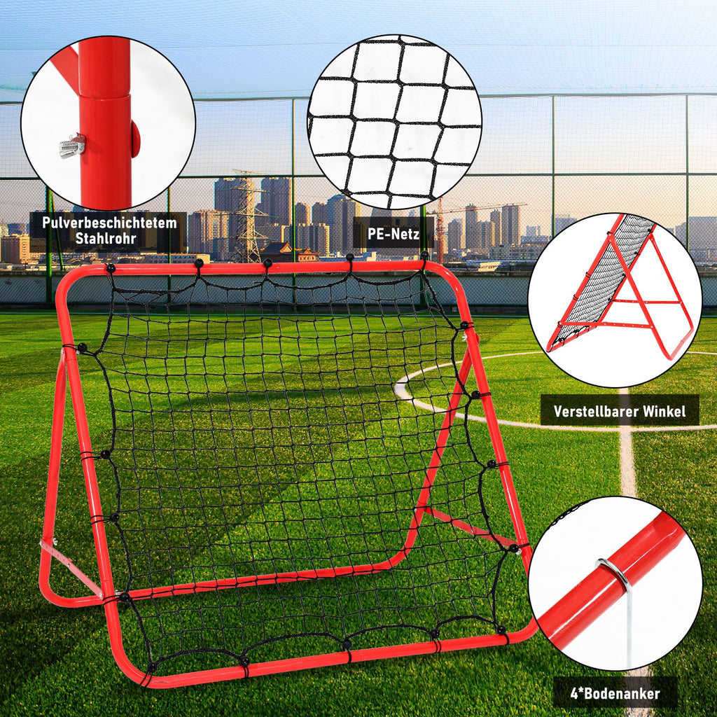 Cosmo Go Fußball Rebounder Rückprallwand Netz