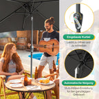 Cosmo Go Sonnenschirm 210x140 / 300x200cm Rechteckig