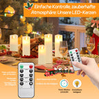 Cosmo Go LED Kerzen Set Flammenlose Kerzen