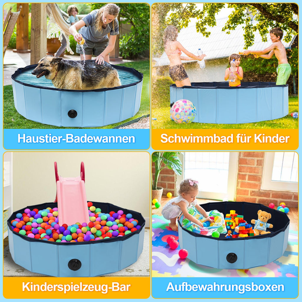 Cosmo Go Hundepool Faltbarer Swimmingpool