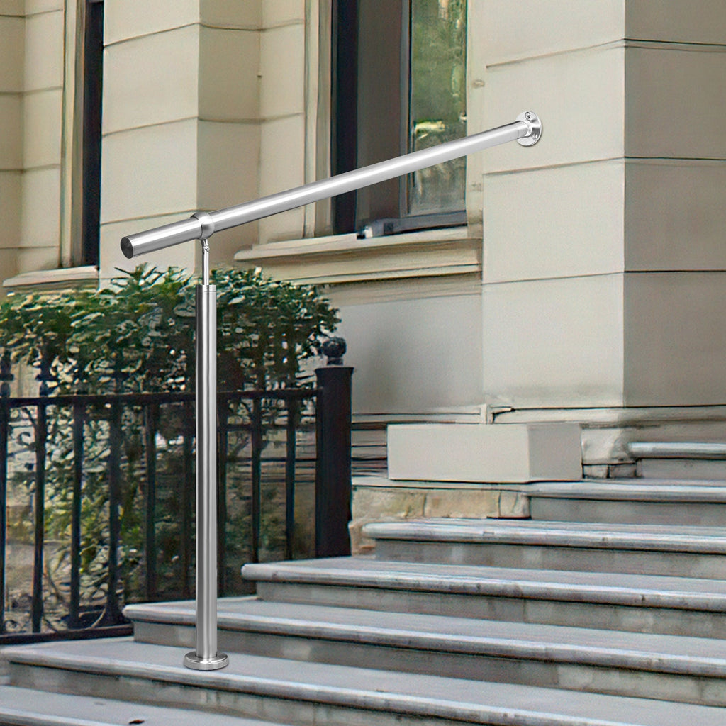 Cosmo Go Eingangsgeländer Edelstahl 80-180cm
