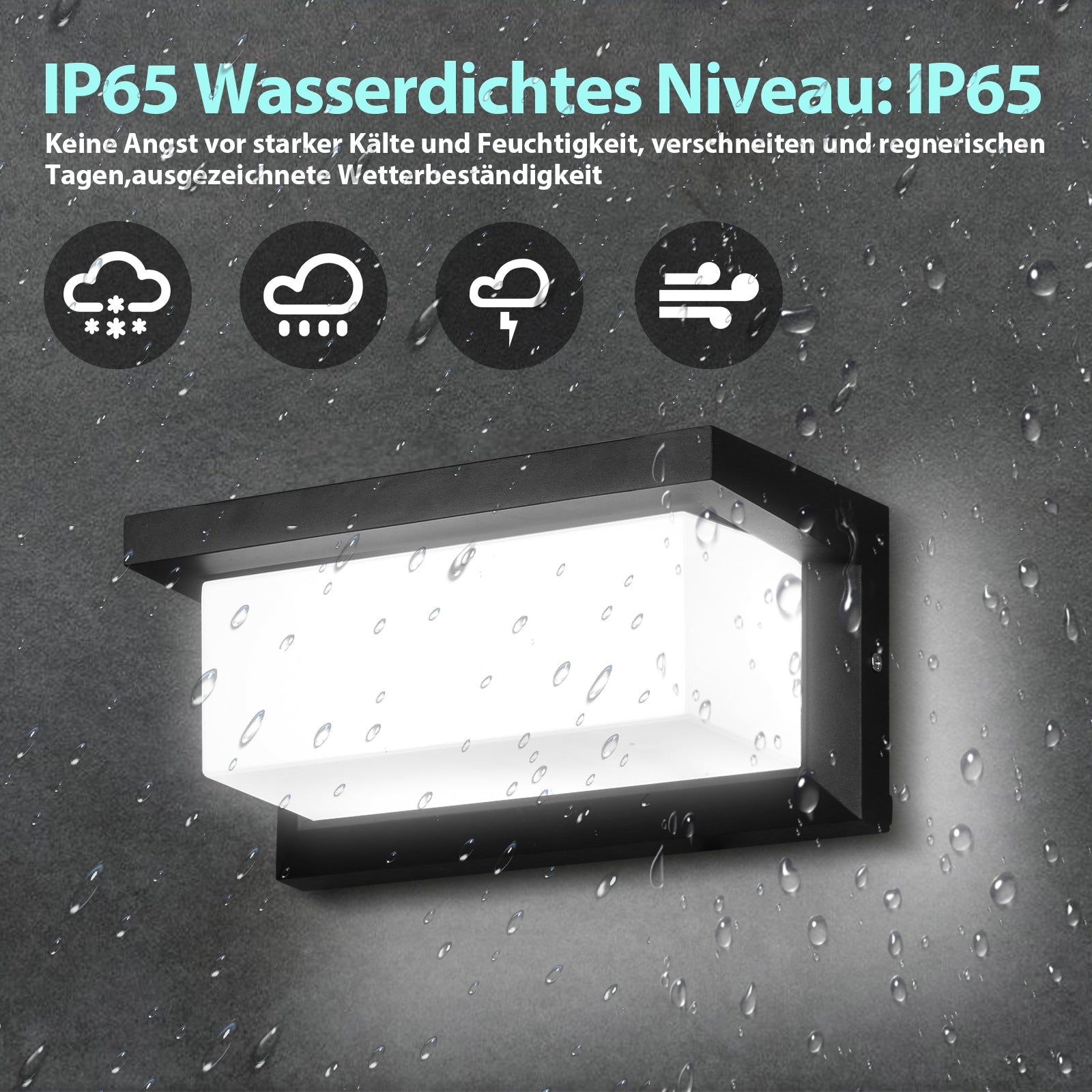 Cosmo Go LED Wandleuchte mit Bewegungsmelder 18W