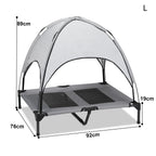 Cosmo Go Haustierbett mit Baldachin für Indoor & Outdoor