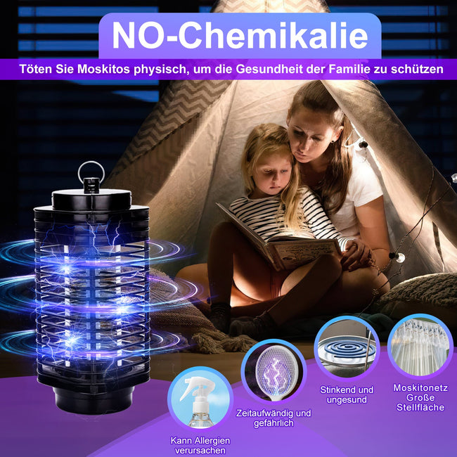 Cosmo Go Insektenvernichter Elektrisch LED UV Mückenlampe 3W Main Image