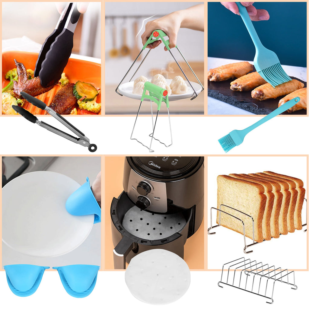 Cosmo Go 12X Zubehör Set für Heißluftfritteuse Airfryer