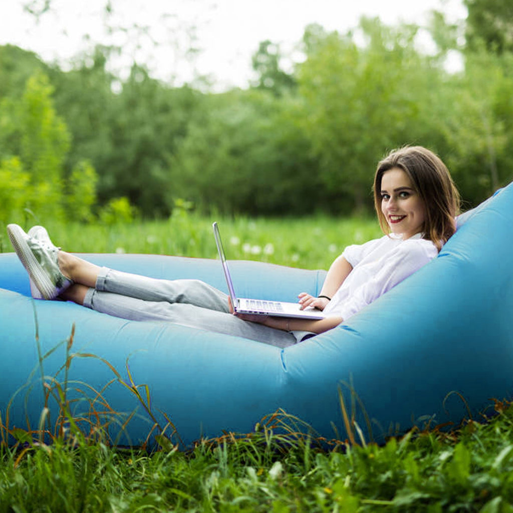 Cosmo Go Aufblasbares Luftsofa Sitzsack Sofa belastbar