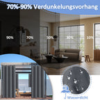Cosmo Go Outdoor Vorhang Wasserdicht mit Ösen
