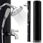 Cosmo Go 35L Solardusche Gartendusche Inkl. Schutzhaube und Handbrause