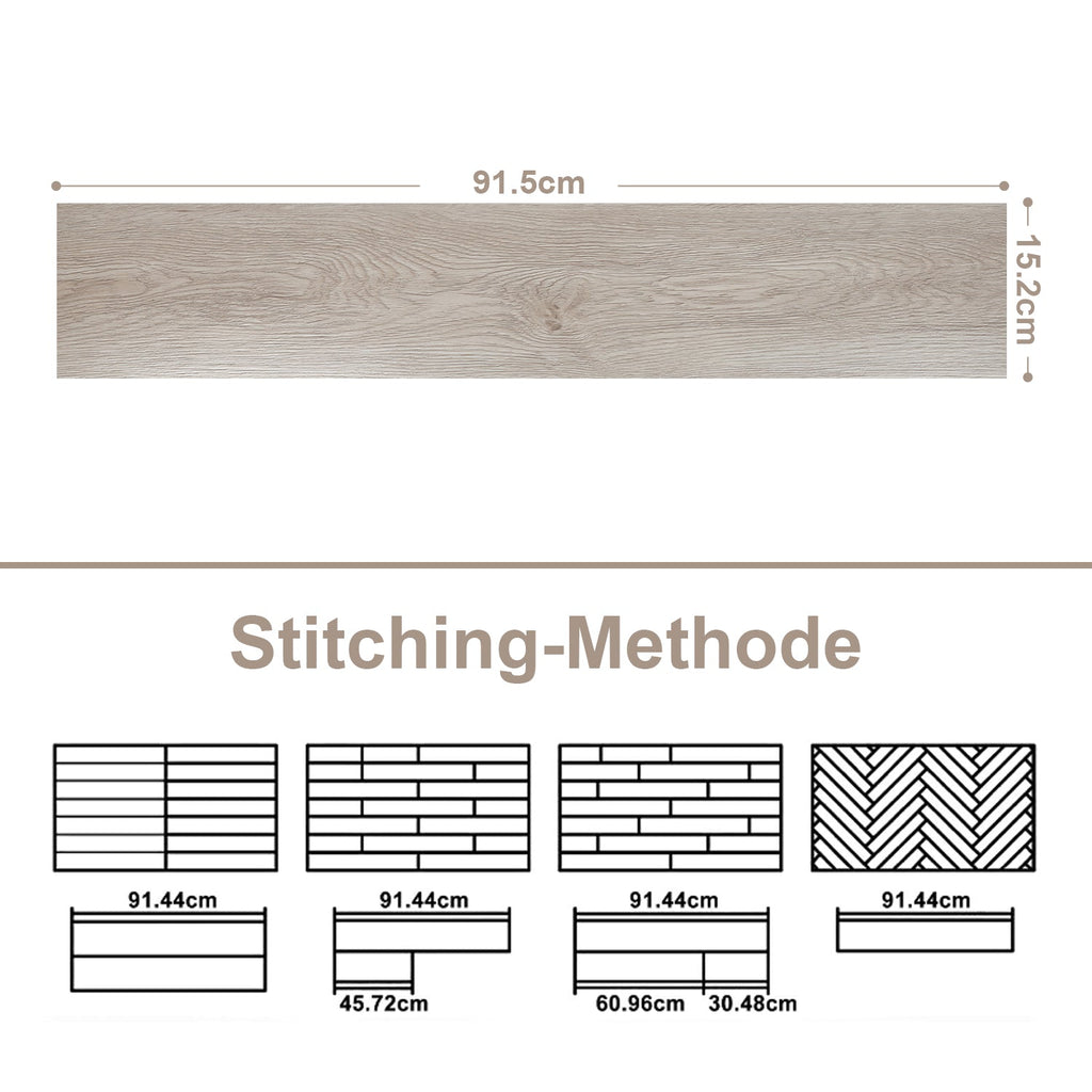 Cosmo Go PVC Bodenbelag Selbstklebend Vinylboden 1.5mm Dicke
