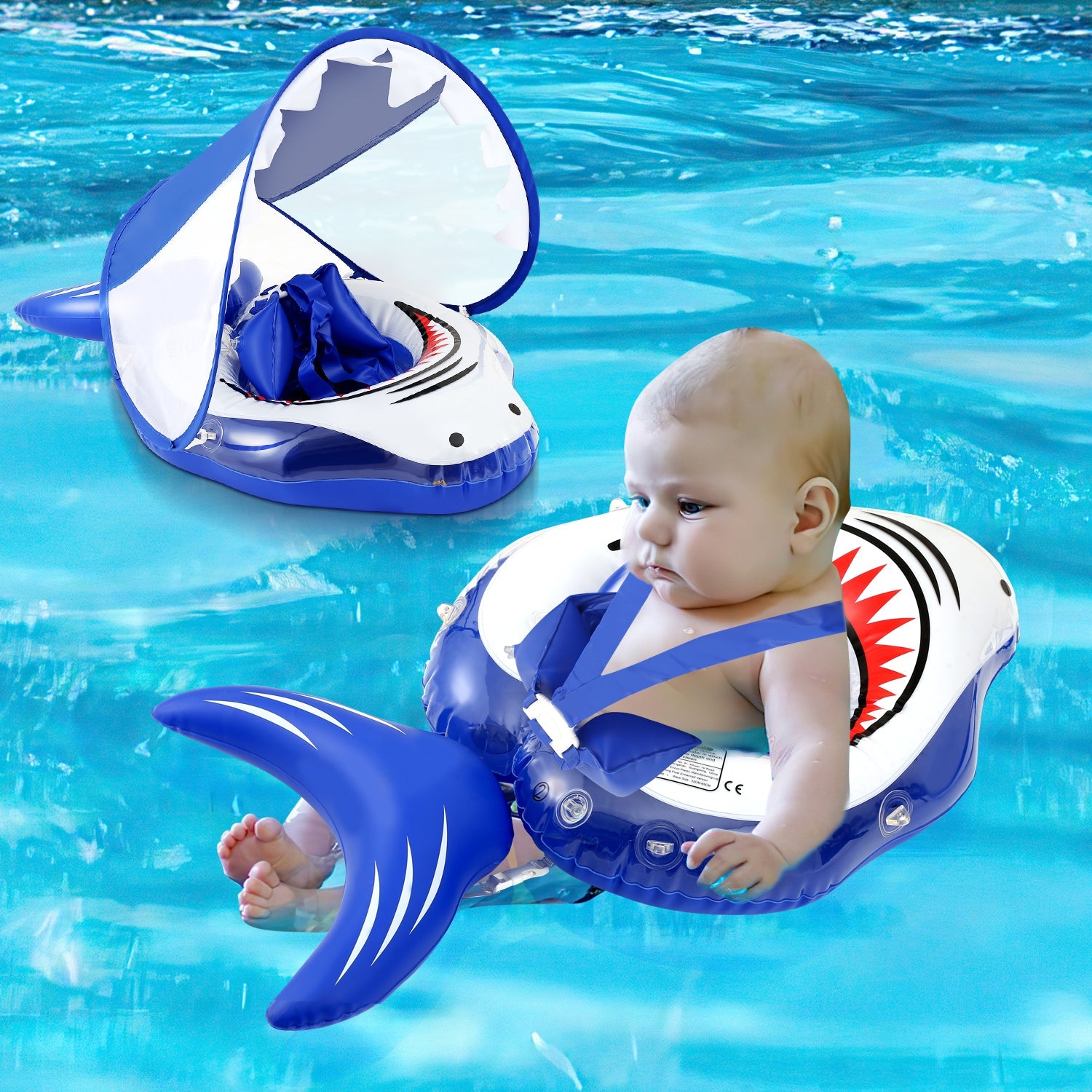 Cosmo Go Baby Schwimmring Schwimmender Aufblasbare