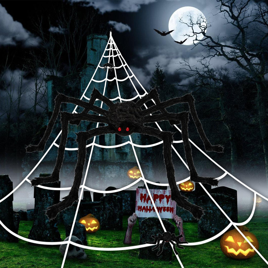 Cosmo Go Spinnennetz Deko Halloween Deko 5m/7m