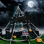 Cosmo Go Spinnennetz Deko Halloween Deko 5m/7m