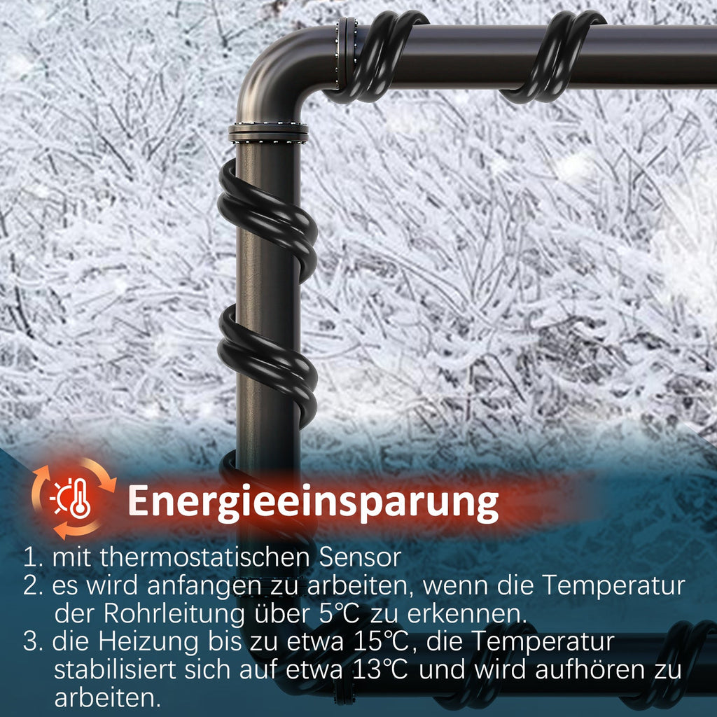 Cosmo Go Frostschutz Heizkabel mit thermostat