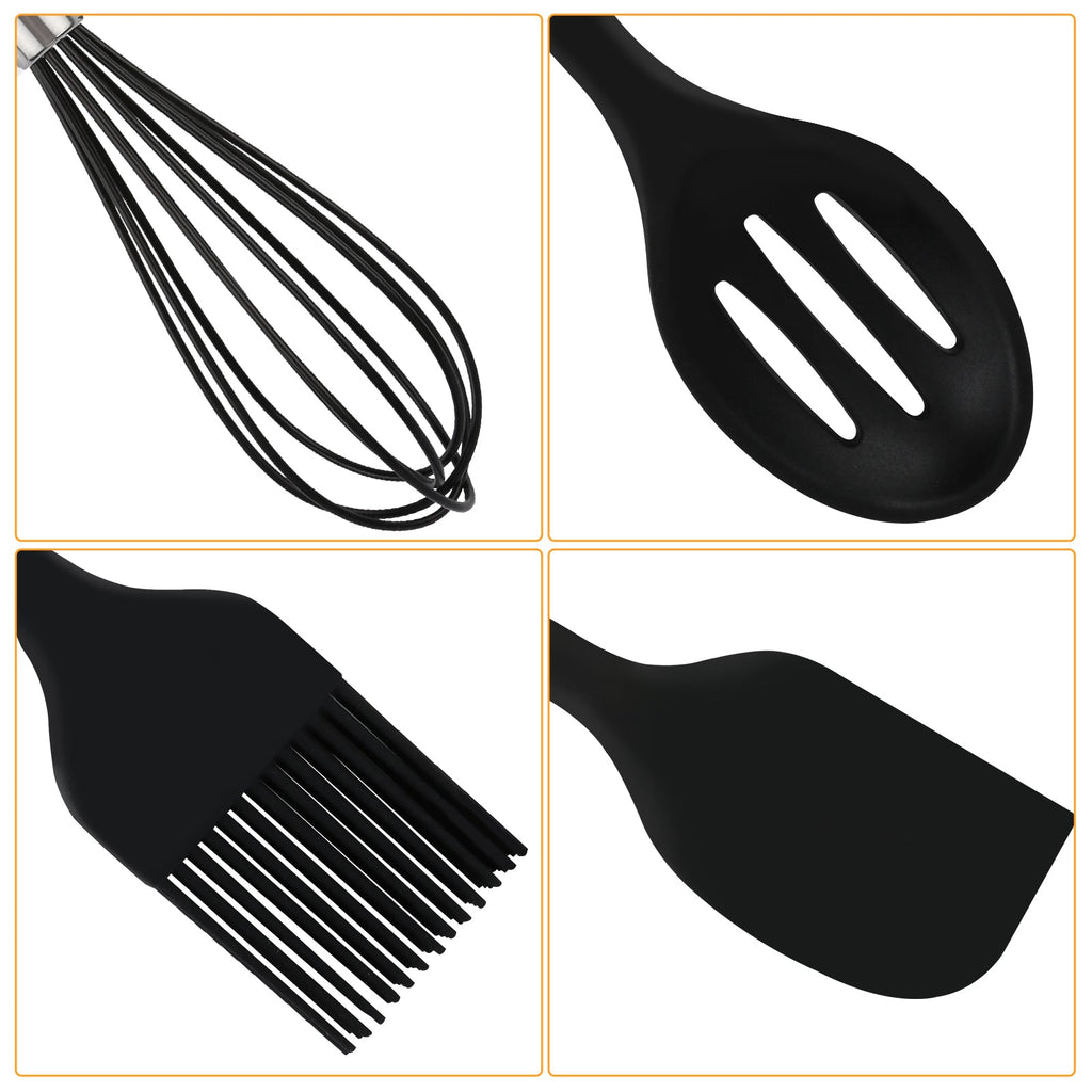 Cosmo Go Silikon Küchenutensilien Set Küchenhelfer 12 Stück