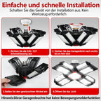 Cosmo Go Led Werkstatt Deckenleuchte Verstellbaren Paneelen 200W