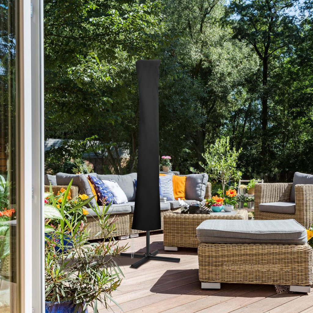 Cosmo Go Sonnenschirm Schutzhülle Abdeckung mit Stab