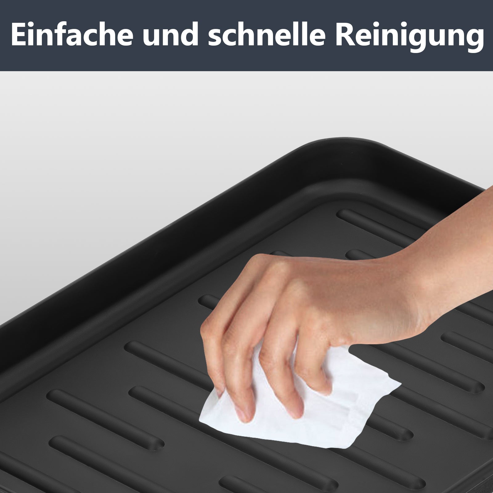 Cosmo Go Schuhabtropfschale Schuhmatte Ablage 2x