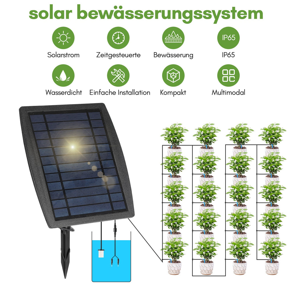 Cosmo Go Solar Bewässerungssystem Pflanzenbewässerung
