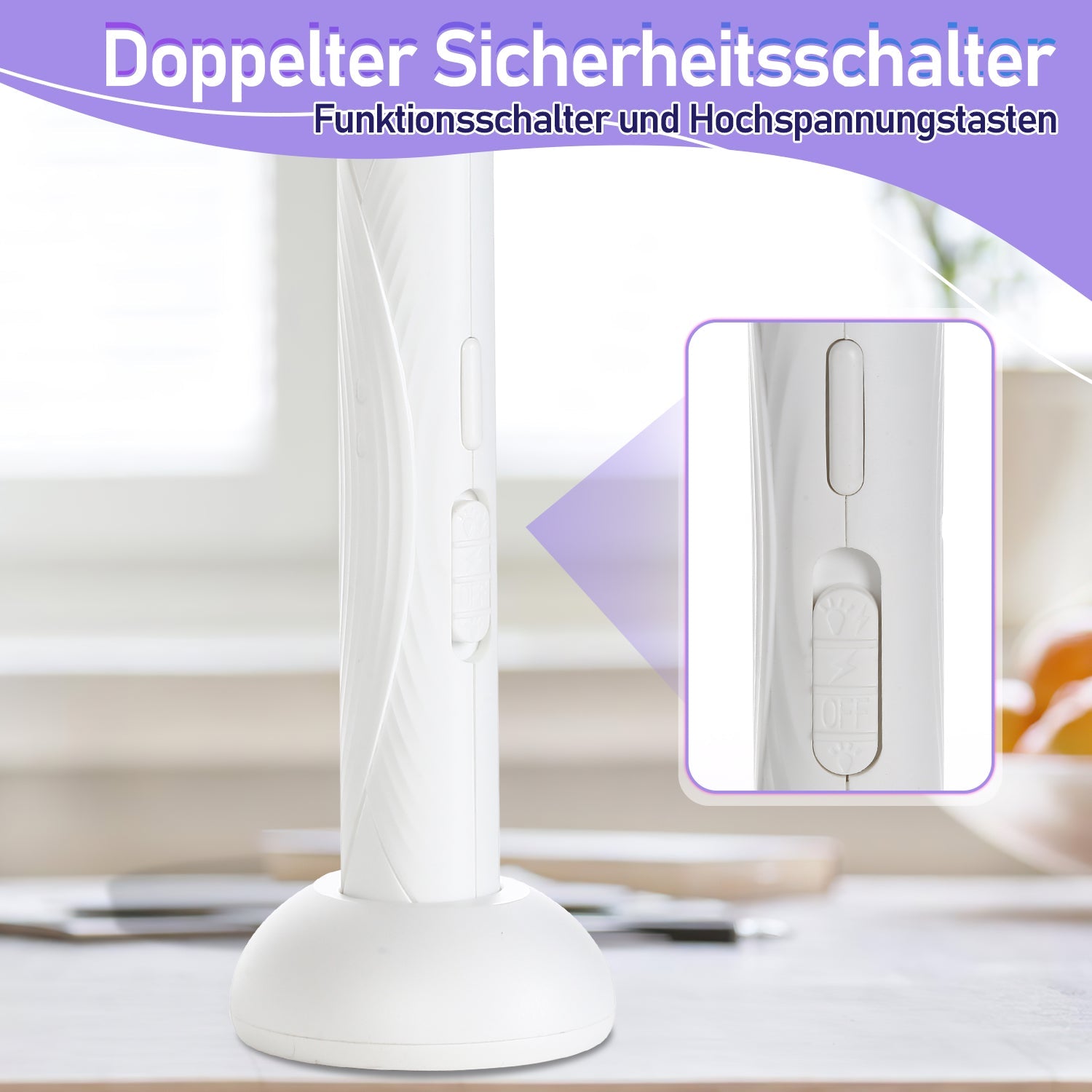 Cosmo Go Elektrische Fliegenklatsche Insektenvernichter USB