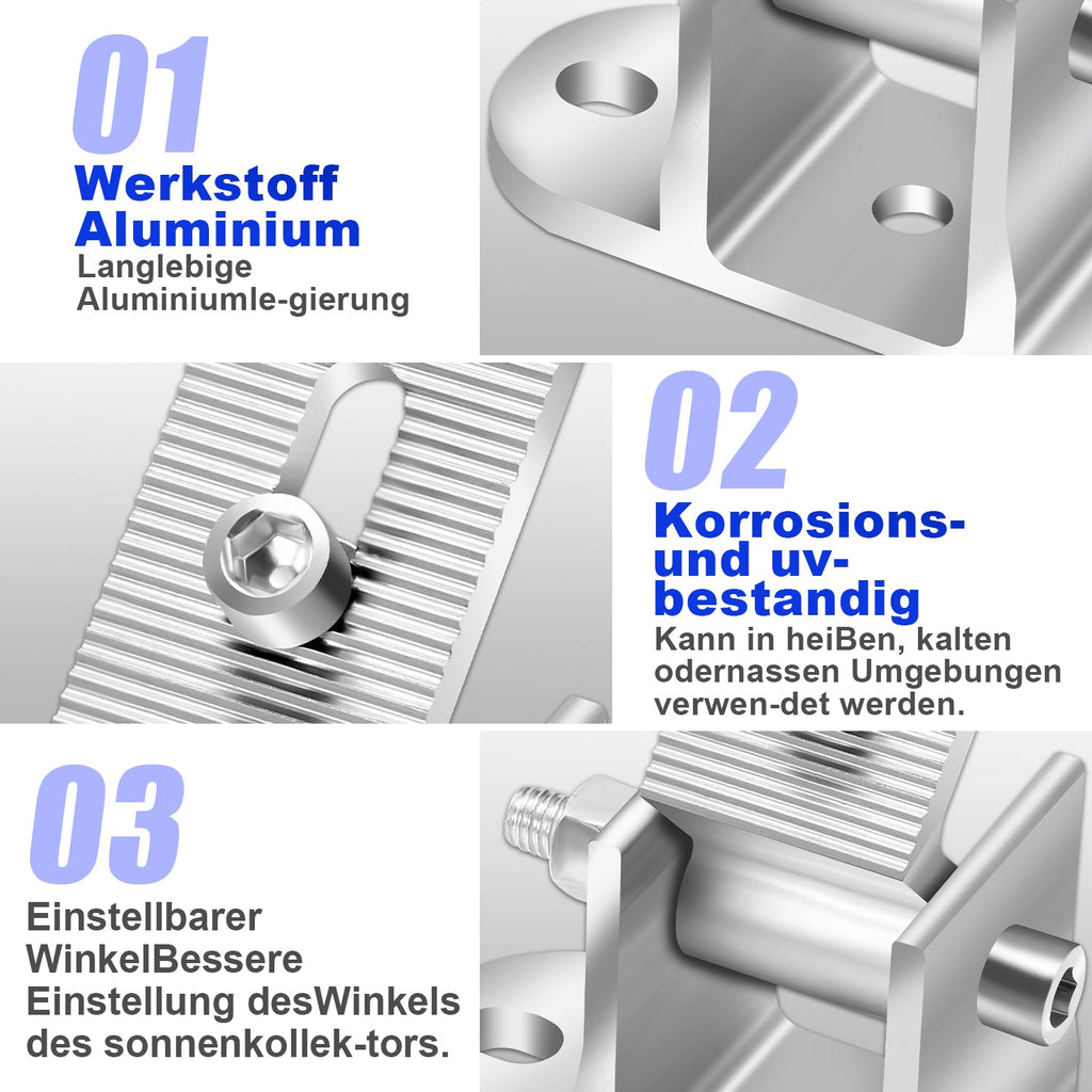 Cosmo Go Solarpanel Halterung 0-60° 1 Paar