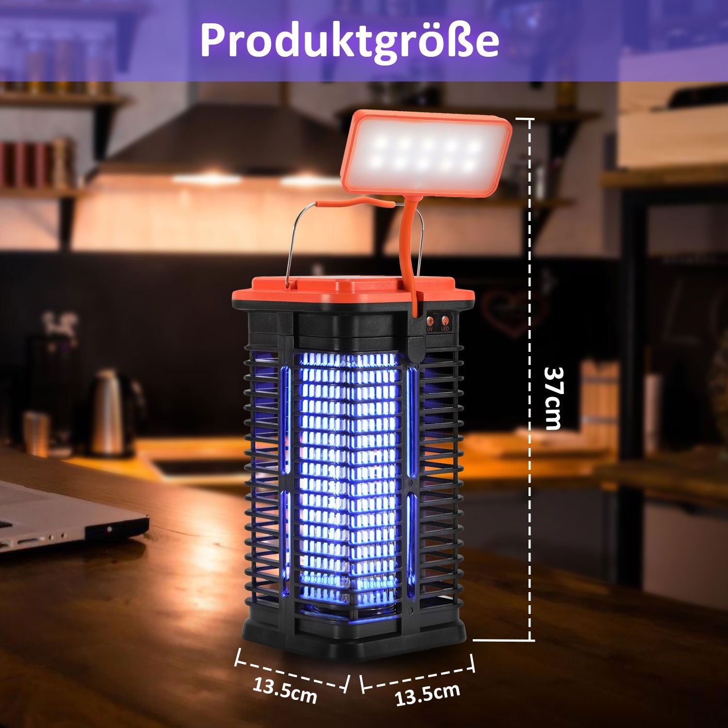 Cosmo Go Insektenvernichter Elektrisch Solar 1500V