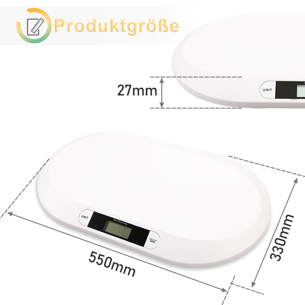 Cosmo Go Babywaage Kinderwaage digital