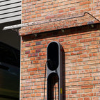 Cosmo Go Vordach für Haustür 40x80cm Unsichtbare Überdachung