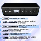 Cosmo Go Höhenverstellbarer Elektrisch Tischgestell Schreibtisch Elektrischer(Neue Version)