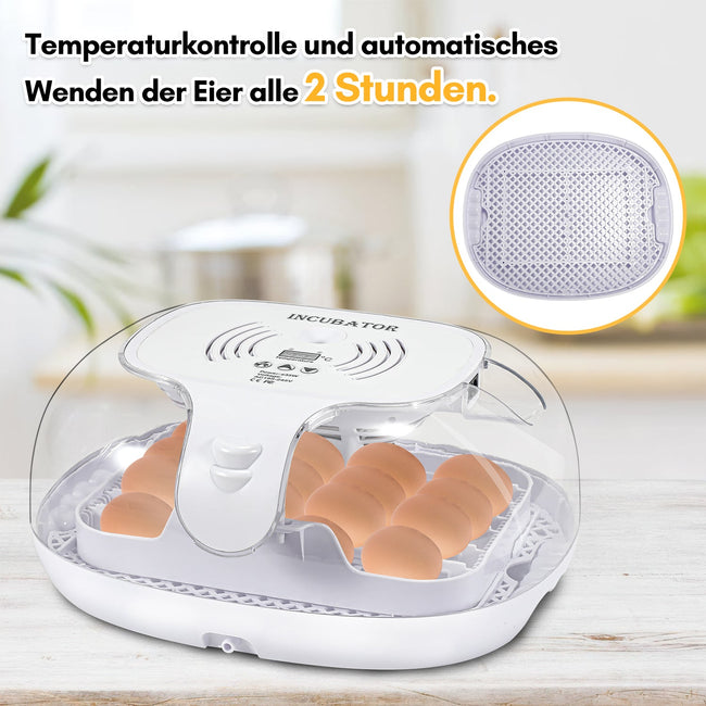 Cosmo Go Brutautomat Vollautomatisch Inkubator für Hühner 16 Eier Main Image