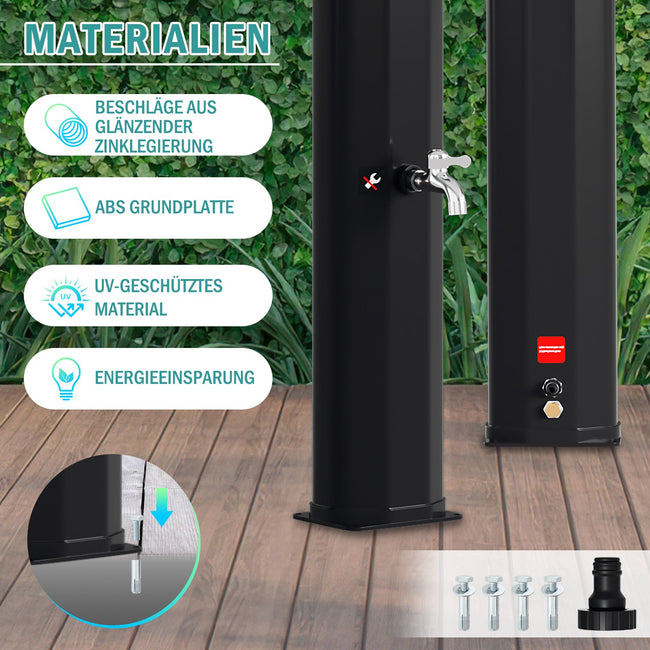 Cosmo Go Solardusche 35L Solardusche Gartendusche Inkl. Schutzhaube Main Image