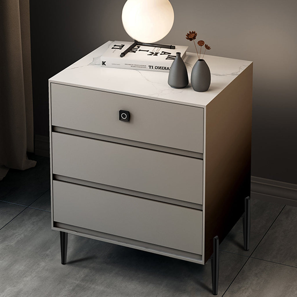 Cosmo Go 4er Set Metall Möbelfüße Schrankfüße Schwarz