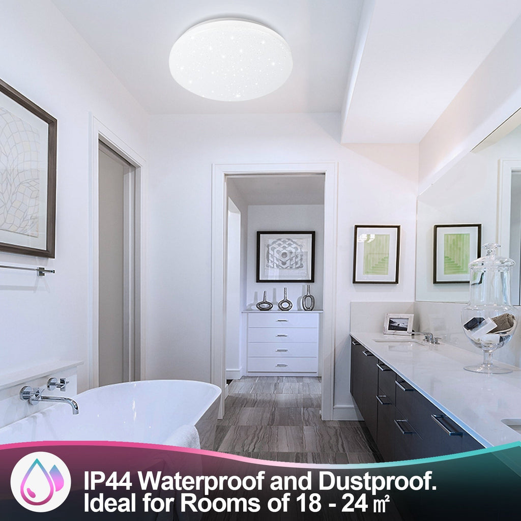 Cosmo Go 24W LED Deckenleuchte RGB mit Sternenhimmel-Effekt