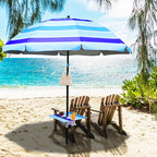 Cosmo Go Strandschirm Sonnenschirm Ø 213cm mit Tisch