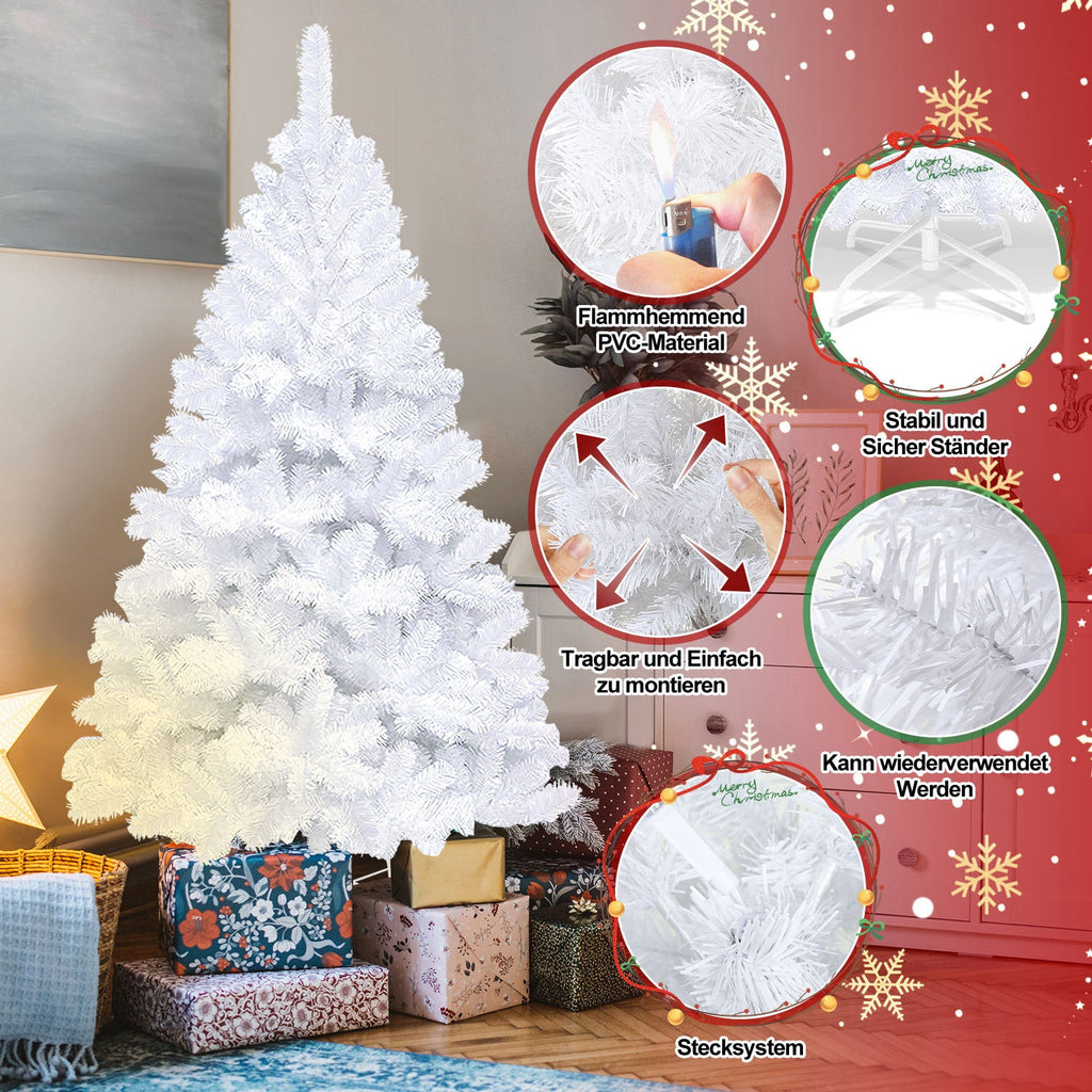 Cosmo Go Christbaum Künstlicher Weihnachtsbaum Grün/Weiß