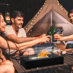 Table Fireplace Bioethanol Tabletop Fireplace Portable Square