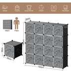 Cosmo Go Multifunktionaler Kleiderschrank mit Haken und Kleiderbügel
