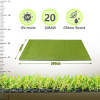 Cosmo Go Kunstrasen Rasenteppich 200x100 cm/200x300 cm