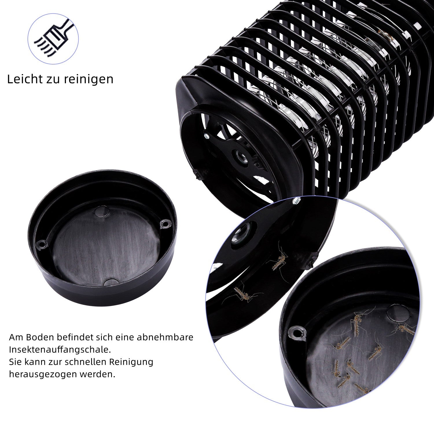 Cosmo Go Insektenvernichter Elektrisch LED UV Mückenlampe 3W