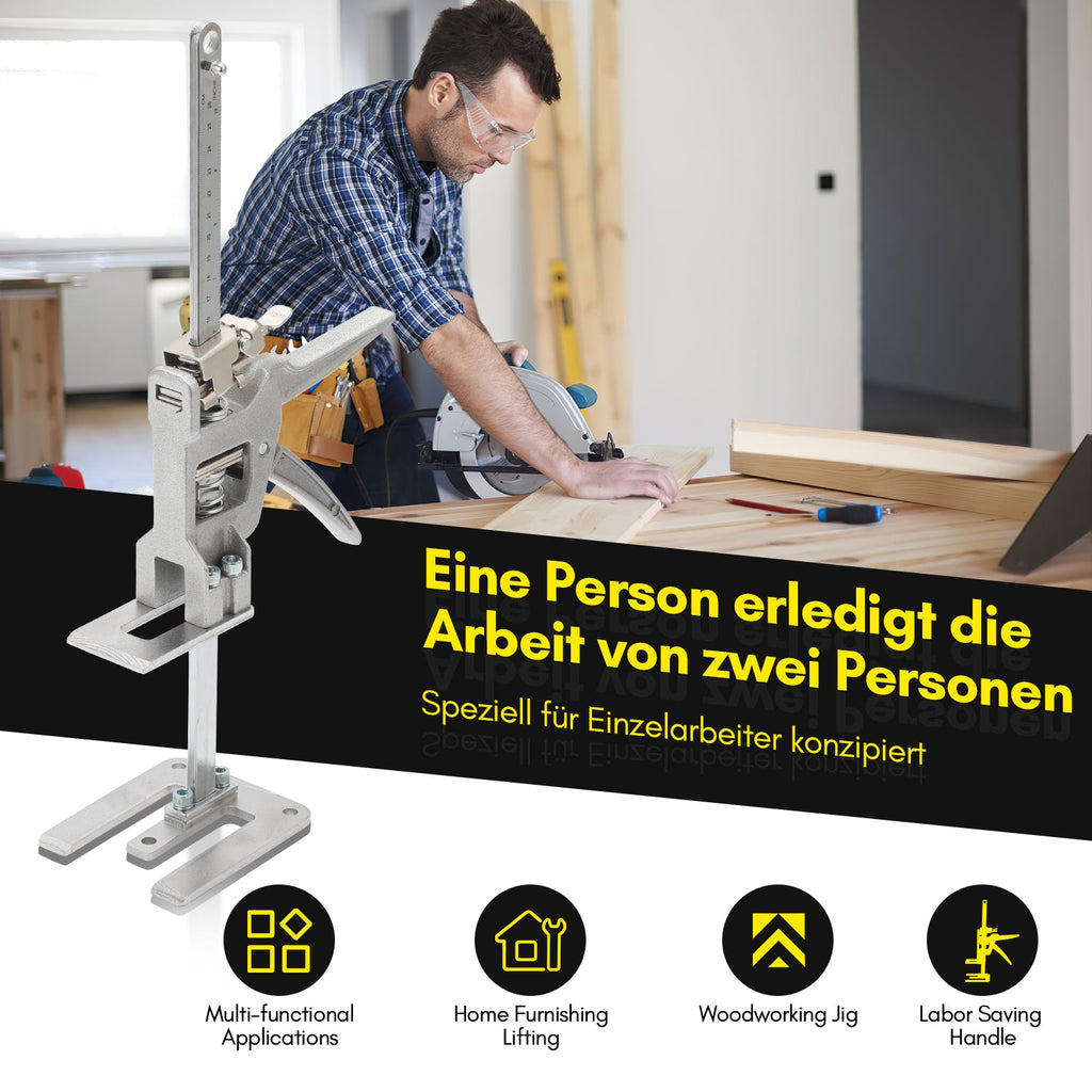 Cosmo Go Handwerkzeugheber Arm Arbeitssparender mit Skala 2 Stück