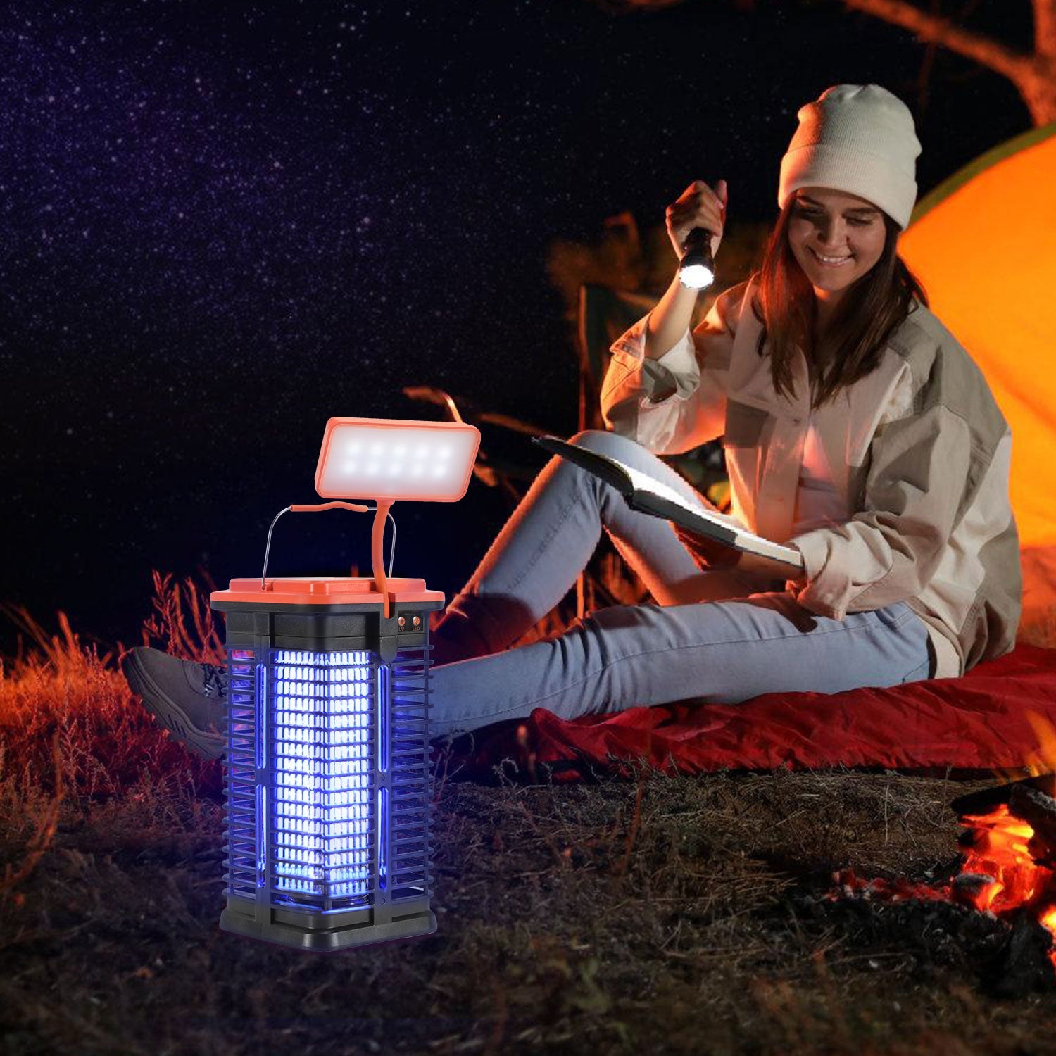 Cosmo Go Insektenvernichter Elektrisch Solar 1500V