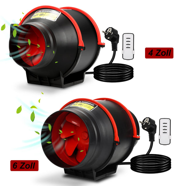Cosmo Go Rauchabzug Rohrventilator mit Fernsteuerung 100mm/150mm Hover Image