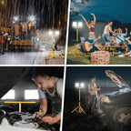 Cosmo Go LED Baustrahler 2 x 50W/100W/200W mit Stativ Einstellbar