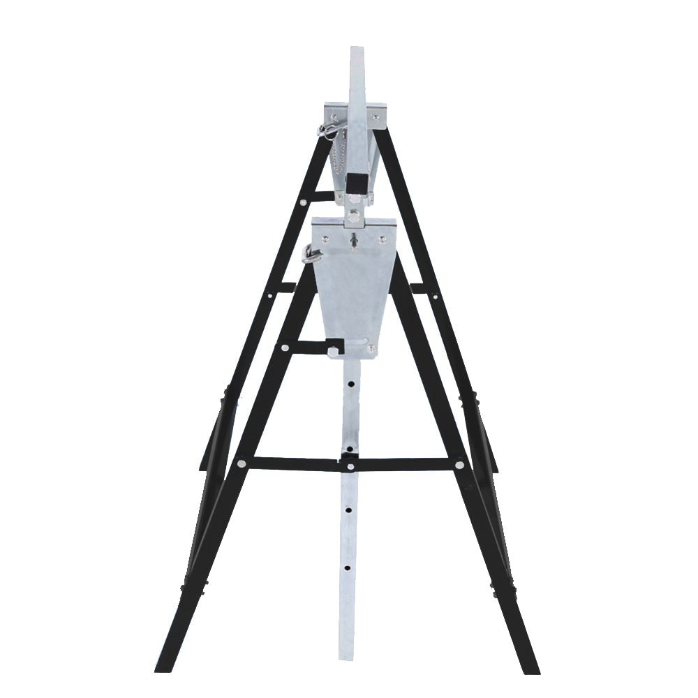 Cosmo Go 2x Gerüstbock Klappbock 7-fach höhenverstellbar Schwarz