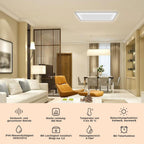 Cosmo Go Infrarotheizung Elektroheizer Decke WIFI 360/770W