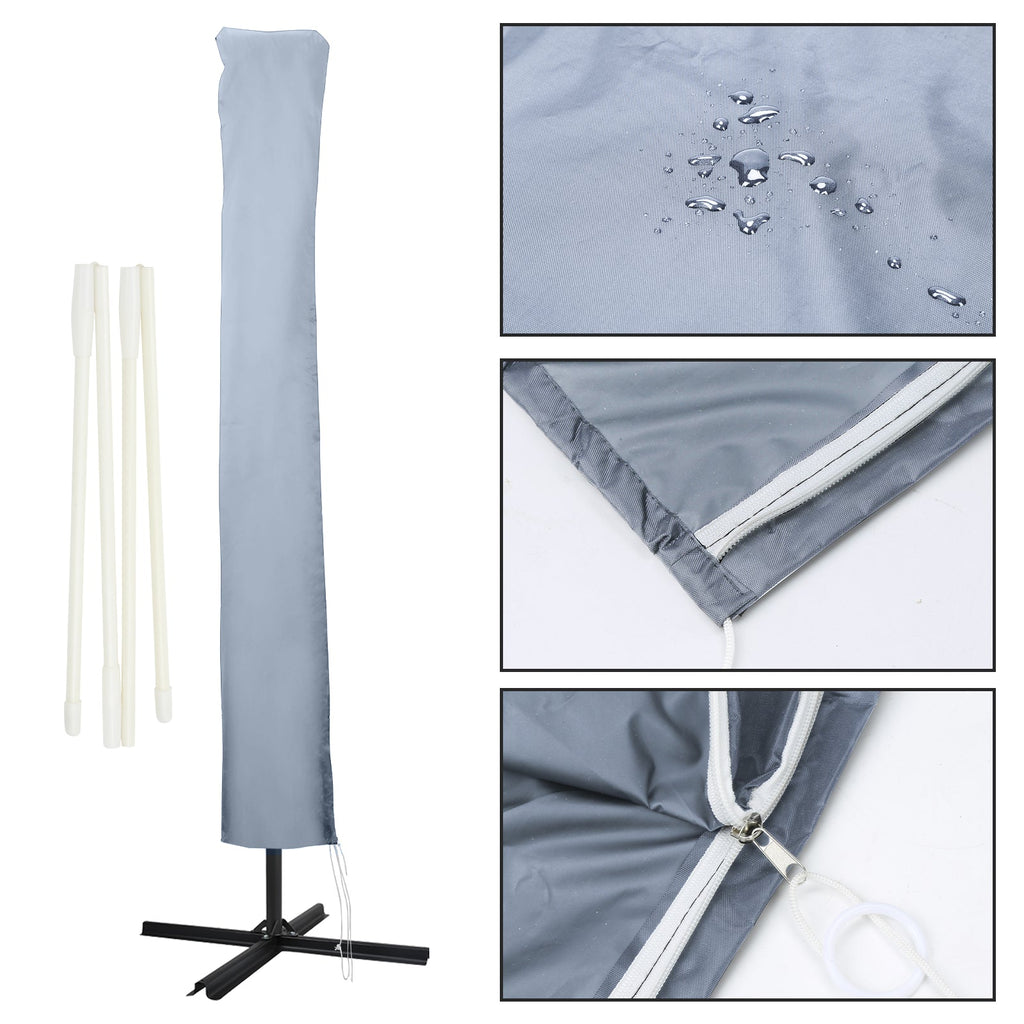 Cosmo Go Sonnenschirm Schutzhülle Abdeckung mit Stab