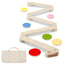 Cosmo Go Balancierbalken aus Holz mit 6 Balanciersteine für Kinder