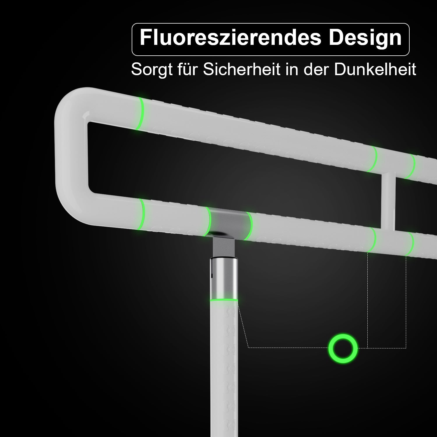 Cosmo Go Wandstützgriff Toiletten 60cm