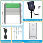 Cosmo Go Automatische Hühnerklappe Solar Rolltor mit Lichtsensor und Zeitsteuerung