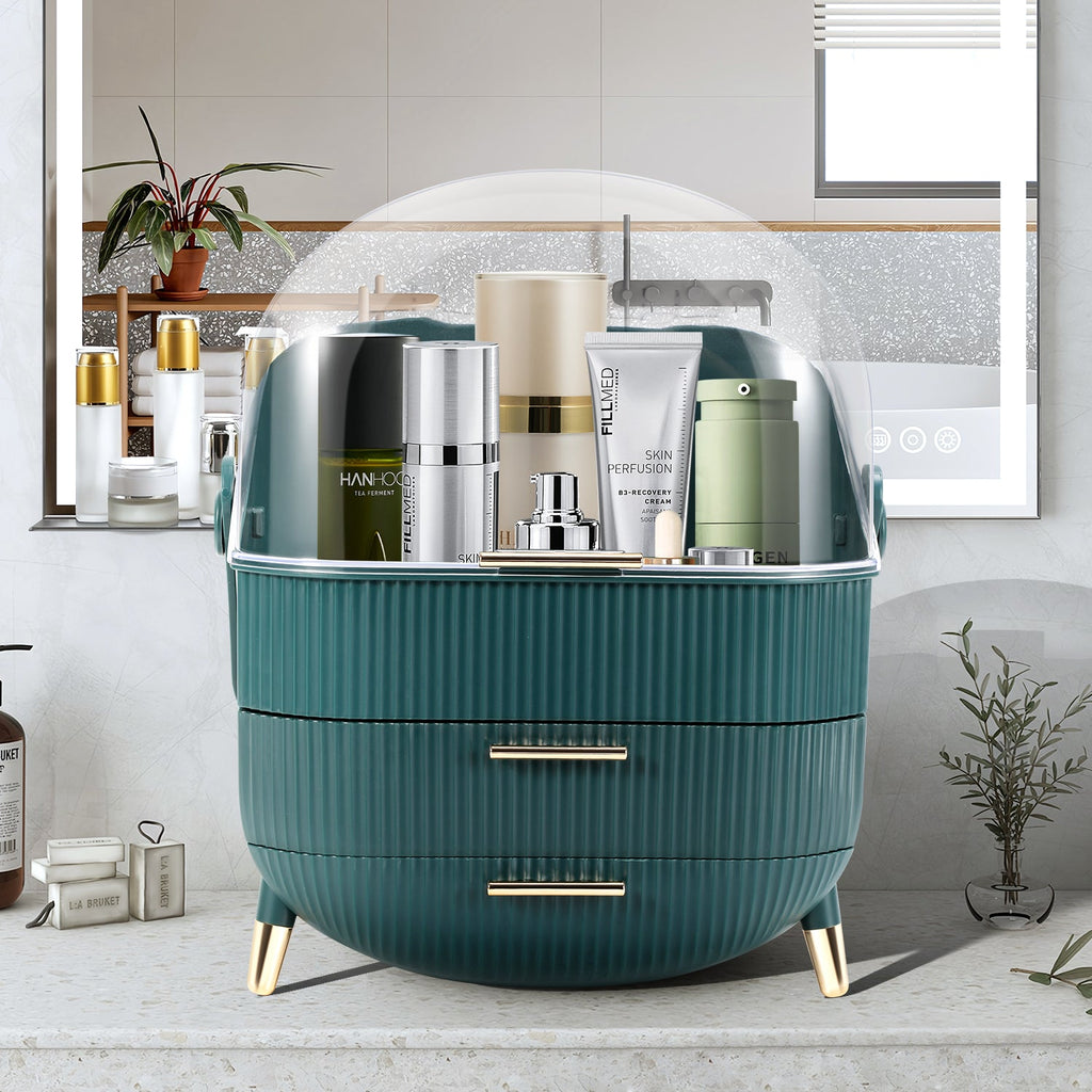 Cosmo Go Kosmetik Aufbewahrungsbox 3-lagig mit Deckel